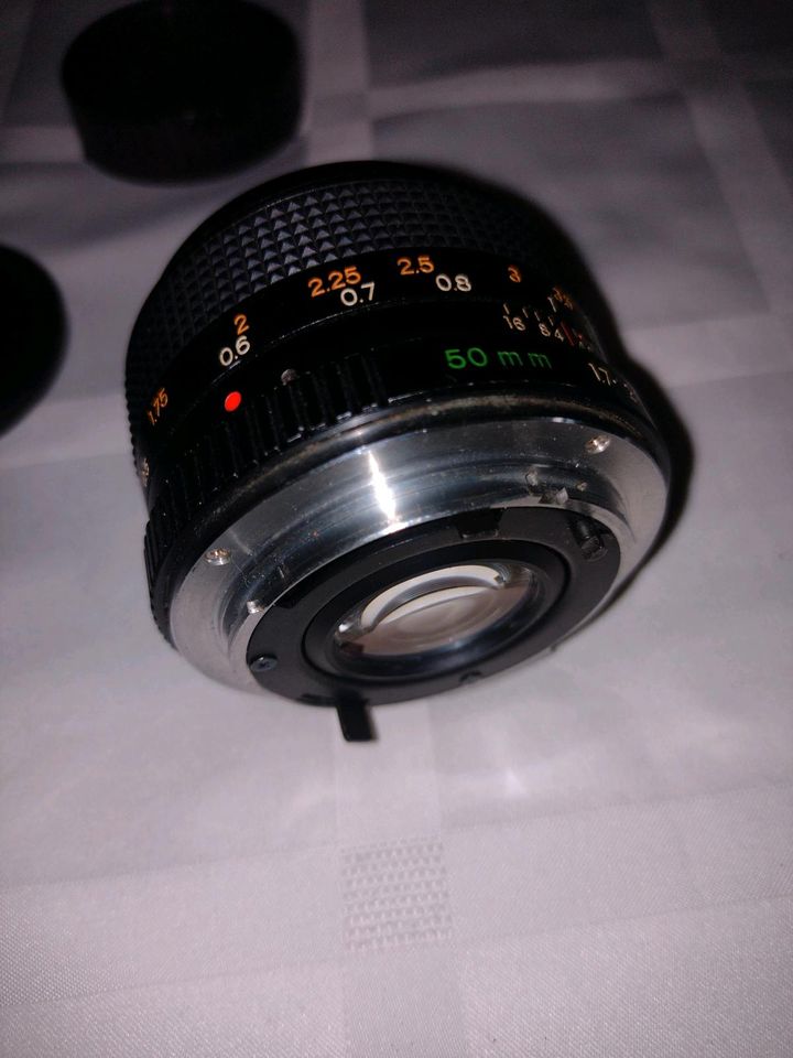 Objektiv Yashica Lens ML 1:1.7 / 50 mm in Nürnberg (Mittelfr)