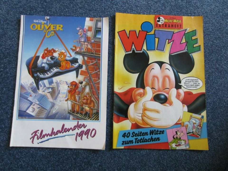 diverse Micky Maus Extra-Hefte / Kalender aus den 1990ern in Marburg