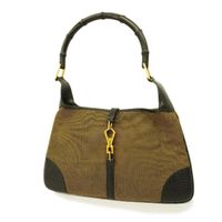 Gucci Jackie Vintage Tasche Baumwolle Leder Baden-Württemberg - Durbach Vorschau