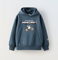 Zara Sweatshirt Minecraft PETROL BLUE / DARK Gr. 9-10 Bayern - Kösching Vorschau