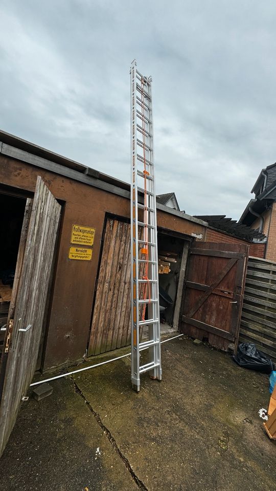 Neue Seilzugleiter von Layher in Mülheim (Ruhr)