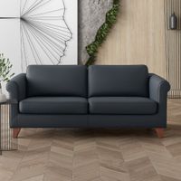 2-Sitzer Sofa Amadeo, Echtleder Comfort - Dunkelblau Niedersachsen - Wolfsburg Vorschau