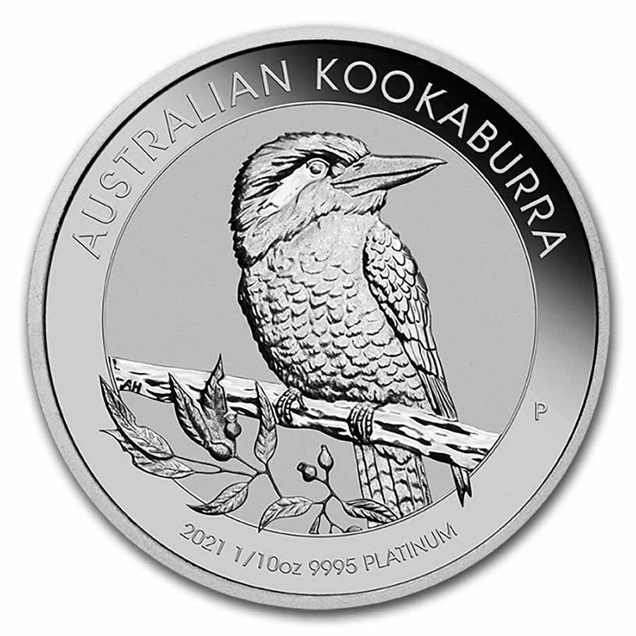 Platinmünze Perth Mint Australien 1/10 Kookaburra 2021 2022 2023 in Fürstenau