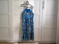 EDC Esprit 38 Trägerkleid geblümt blau Kleid Essen - Essen-Borbeck Vorschau