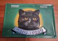 Blechschild "Gato Negro" Industrias Argentinas 30x20cm Hamburg-Nord - Hamburg Barmbek Vorschau