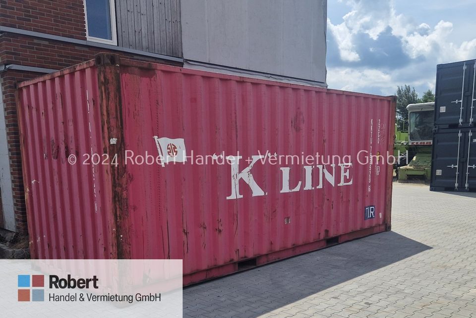 20 Fuß Lagercontainer, Seecontainer, Container, Baucontainer, Materialcontainer in Bremerhaven