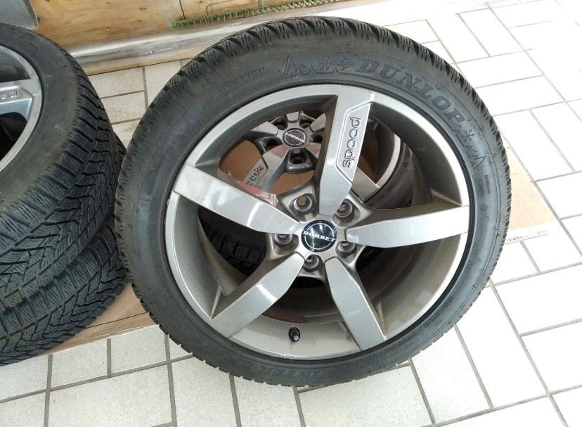 Borbet T1 7J x 17 Zoll 225/45 VW Golf VII Alu Winterräder in Neubulach