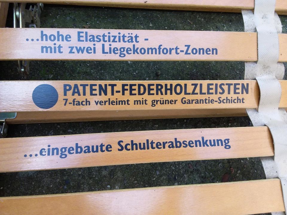 Stabieler funktioneller Patent- Federholzleisten Lattenrost in Friedland