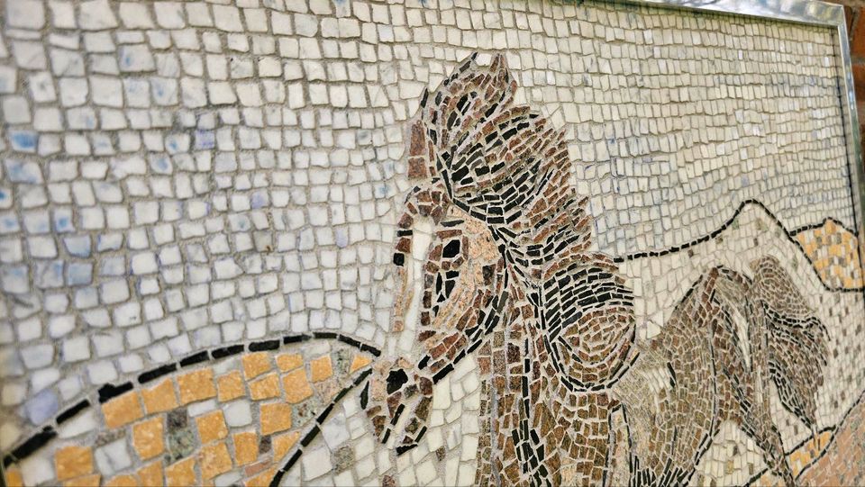 Mosaik Bild Marmor Pferd Wandbild in Kyritz