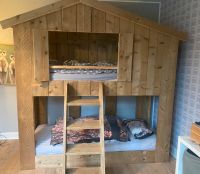 Massivholz Bett Doppelbett Etagenbett Holz unbehandelt Nordrhein-Westfalen - Solingen Vorschau