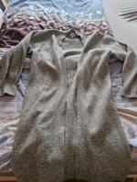 H&M Strickmantel lang grau Gr. S 36 Brandenburg - Schönefeld Vorschau