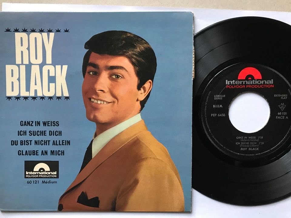 Roy Black F-EP Ganz in Weiss, Polydor 60121 M-M- in Nordrhein-Westfalen -  Solingen | Musik und CDs gebraucht kaufen | eBay Kleinanzeigen ist jetzt  Kleinanzeigen