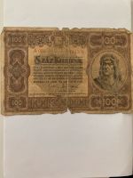 Geld Banknoten. 100 Szaz Korona 1920 Bayern - Eggenfelden Vorschau