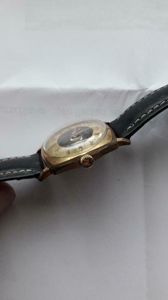 Mechanische Armbanduhr Handaufzug ANKER Uhr Vintage Uhr in Spay