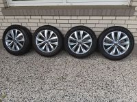 Original VW Sommer Kompletträder 215/55 R17 94V für VW T-Roc Nordrhein-Westfalen - Ibbenbüren Vorschau