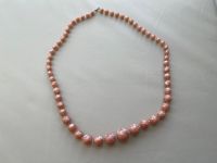 Kette Halskette Perlenkette rosa rosé lachs neuwertig Hochzeit Nordrhein-Westfalen - Moers Vorschau