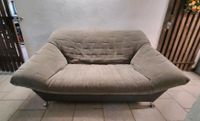 Sofa Couch - Sitzgarnitur für Wohnzimmer - grau/silber + bequem Sachsen - Neustadt Vorschau
