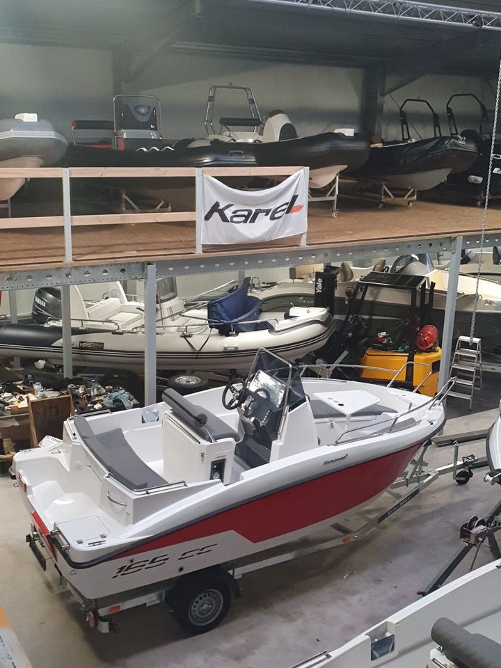 Sportboot Konsolenboot Compass 165cc Neu Edelstahl Bimini Neu! in Elmenhorst Kr Stormarn