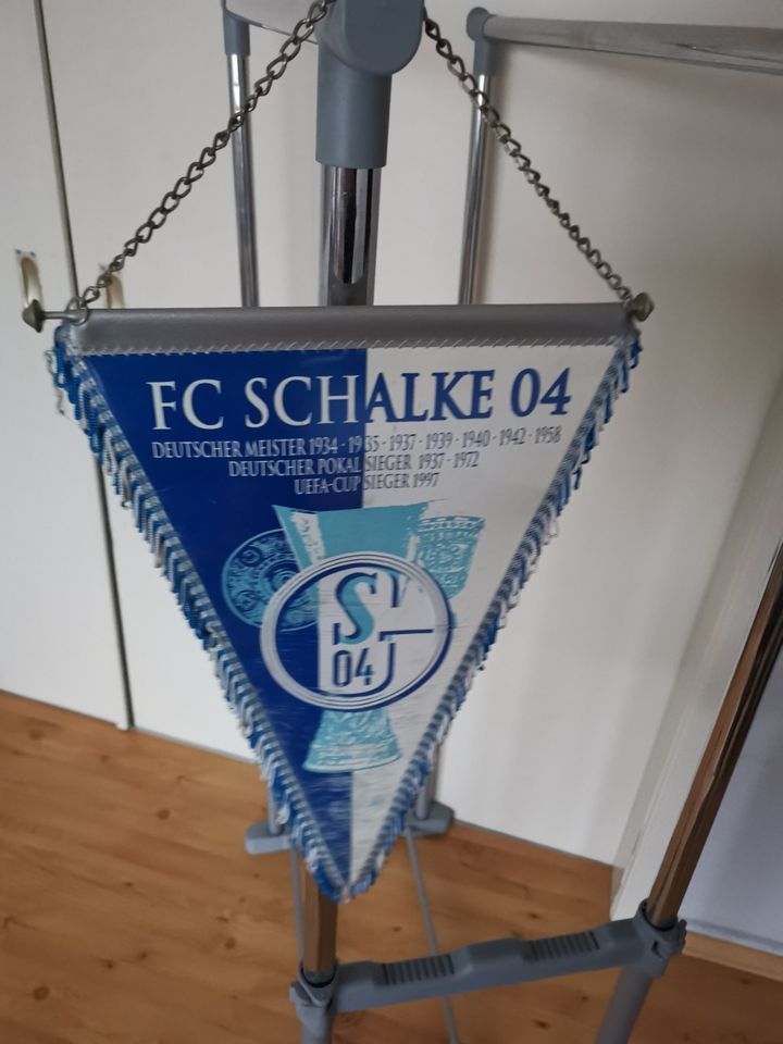 Ich biete Schalke  Wimpel / Flagge für Sammler an in Gelsenkirchen