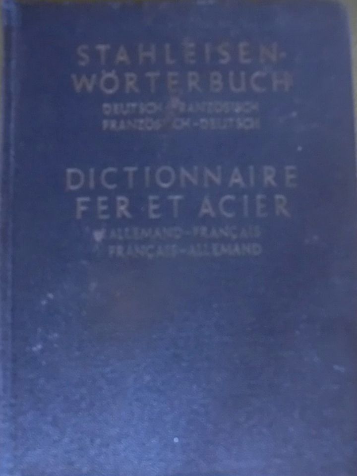 diverse Fachwörterbücher Deutsch-Französisch / Franz-Deutsch u.a. in Neuss