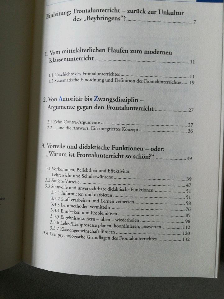 Herbert Gudjons Didaktik Methodik zum Anfassen Frontalunterricht in Würselen