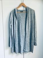 C&A Yessica Strickjacke mit Kapuze - Hellgrau, meliert, XS/S Aachen - Aachen-Mitte Vorschau