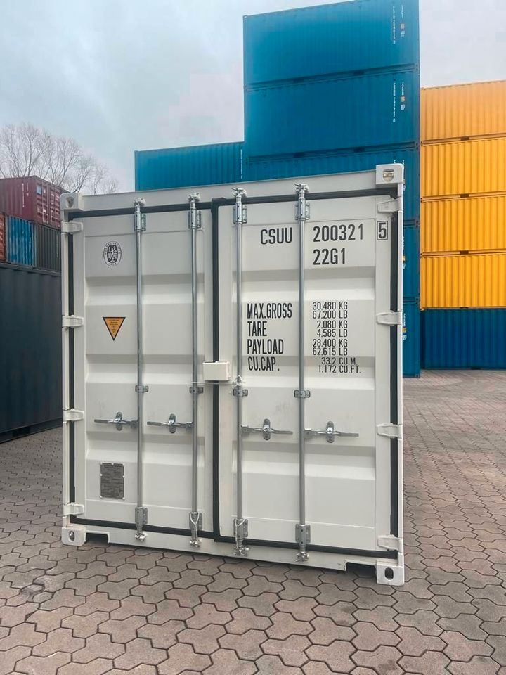 Seecontainer NEU 20Fuß & 40Fuß | Lieferung bundesweit | Lager in Stuttgart