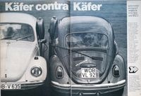 VW Käfer Reklame Berichte 1200 L 1300 1302 S 1303 Mexiko Tuning Hessen - Hanau Vorschau