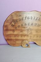 Ouija Board aus Holz mit Pentagramm Planchette Brettspiel Okkulte Baden-Württemberg - Heidelberg Vorschau