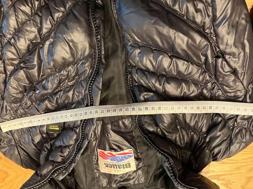 BLAUER USA Winter Mantel Jacke Gr 36 M Schwarz Daunen in Starnberg