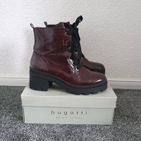 Bugatti Boots Weinrot Schürboots 41 Niedersachsen - Südbrookmerland Vorschau