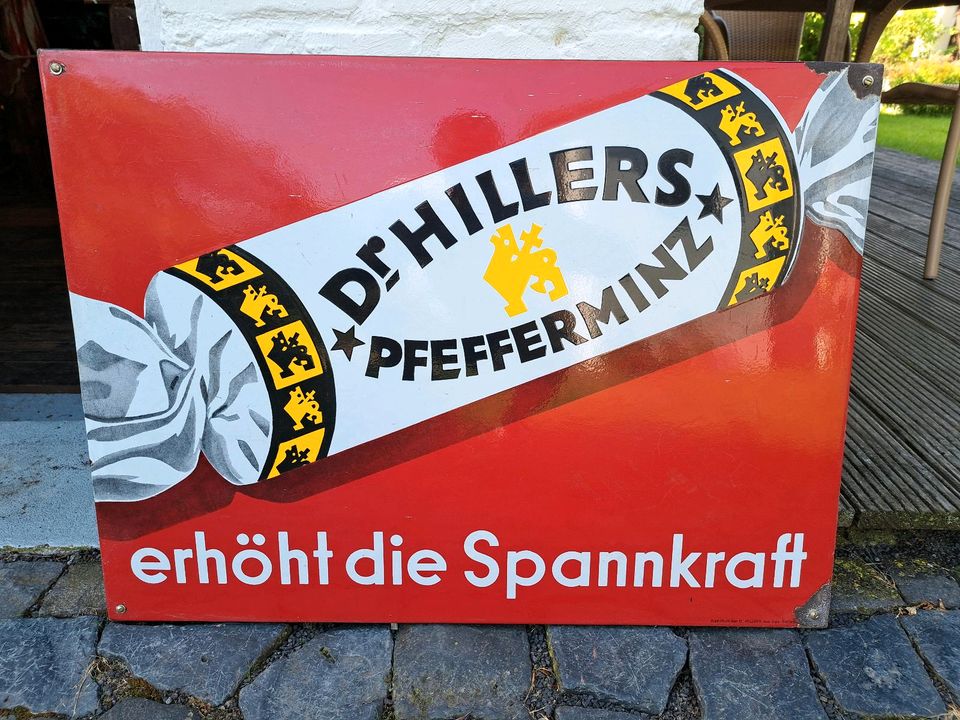 Emaille Werbung Dr.Hillers Pfefferminz in Hessen - Gemünden (Wohra) | eBay  Kleinanzeigen ist jetzt Kleinanzeigen