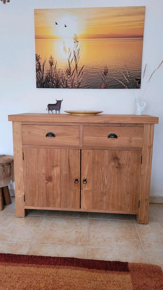 Sideboard Anrichte Teakholz 120x91x45 (BxHxT) in Neu-Isenburg