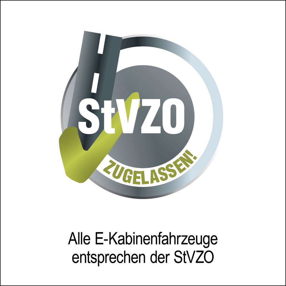 3Rad AMR Elektro Cargo mit Kabine Pritsche Kipper 400 Big Volta TUKTUK APE Lastendreirad TUCK TUCK MEGA CABIN Geco Stormborn Green Speed Lastendreirad TUK TUK Futura Runner Elektrofrosch Frosch 3 Rad in Waren (Müritz)