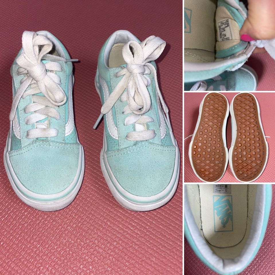 Vans Old Skool 27 mint Kinder Sneaker neuwertig 1x getragen in Centrum