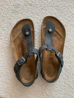 Neuw Birkenstock Kairo Echtleder Nubuk Zehentrenner Sandale Leder Brandenburg - Templin Vorschau