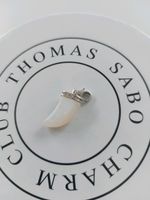 Thomas Sabo Charm Anhänger Silber Zirkonia Weiß Stoßzahn Elefant Obervieland - Habenhausen Vorschau