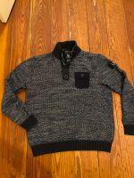 Herren XL Lerros Strickpullover blau/weiß mit Knopfleiste Altona - Hamburg Altona-Nord Vorschau