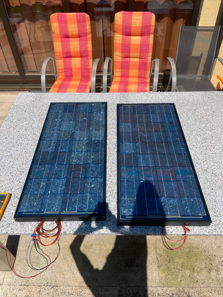 2 Solarpanels Polykristallin je Panel 80W in Sinzing