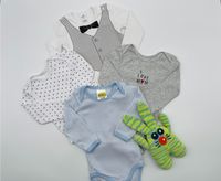 ❤️ Teils Neu Set 4 Langarm Baby-Body Bodys Gr. 62 / 68 Topomini Herzogtum Lauenburg - Schwarzenbek Vorschau