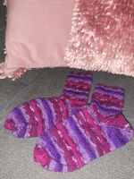 Handmade gestrickte Socken 32/34 Thüringen - Bleicherode Vorschau