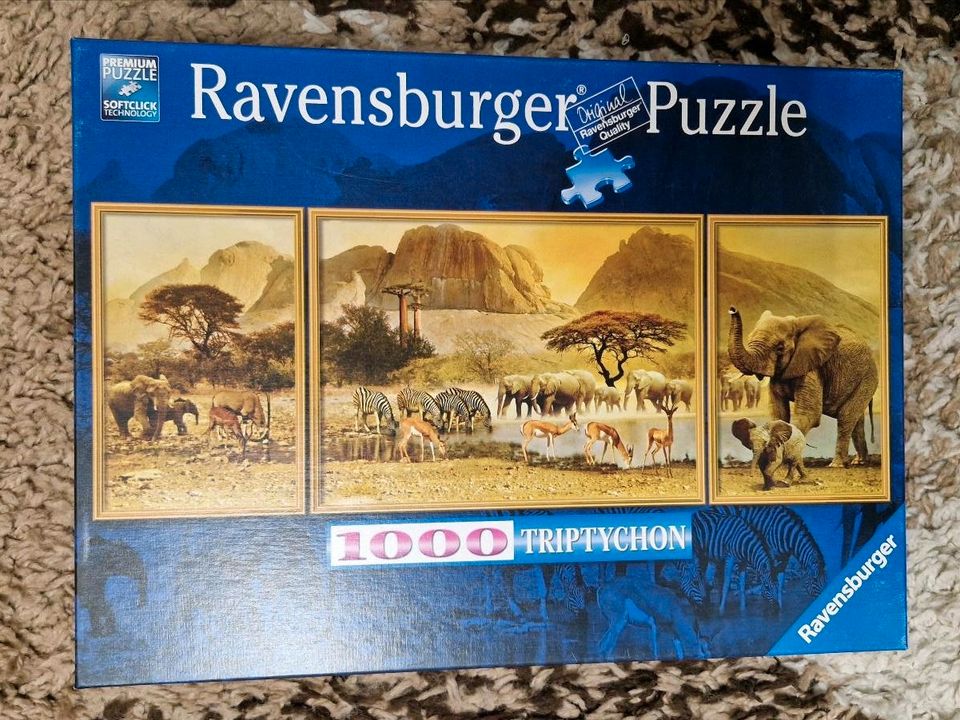 Ravensburger Puzzle 1000 Teile vers. Motive in Biblis