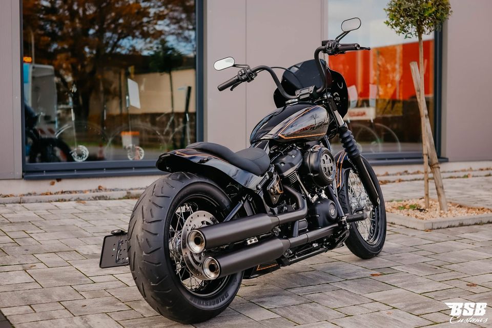 2019 Harley Davidson FXBB Street BOB mit Jekill Umbau Airbrush in Eppertshausen