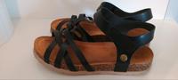 ambellis Sandalen schwarz Riemchen Hessen - Hauneck Vorschau