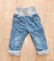 Hose Gr. 86 -wie NEU (Jeansoptik, blau, Jogger) Schleswig-Holstein - Escheburg Vorschau