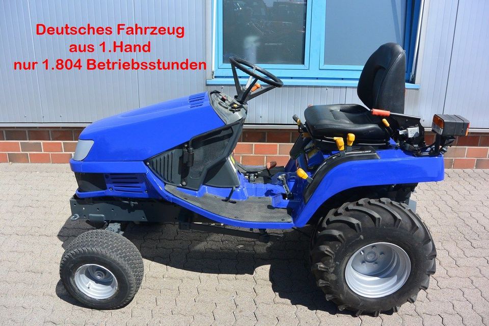 Iseki TXG23 Kompakt Traktor Straßenzulassung AHK 1.Hd *1840 STD.* in Sottrum