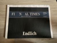 Letzte Ausgabe Financial Times Deutschland vom 7.12.12 Kreis Pinneberg - Prisdorf Vorschau