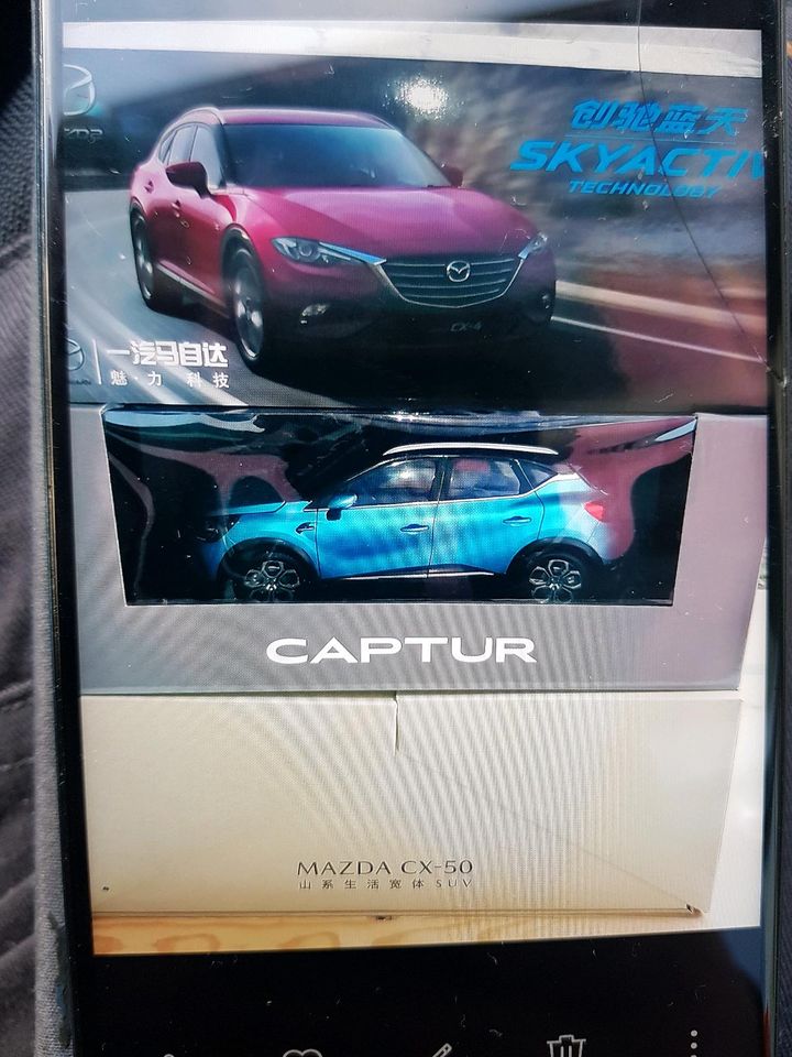 Ich Biete diese drei Modelle zum Verkauf Captur,Mazda cx-4,cx-50 in Schotten
