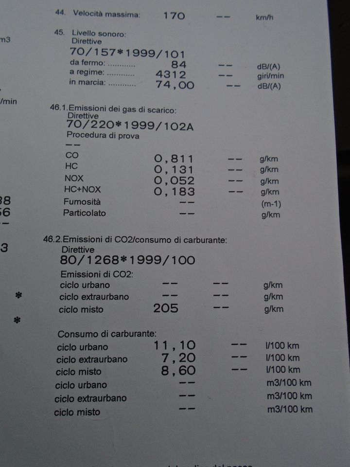 FIAT MULTIPLA  Ersatzteilspender/ Restaurationsobjekt  LPG in Travenbrück