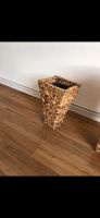 Blumenkorb Blumentopf Holz geflochten braun Deko Pflanzen Eimsbüttel - Hamburg Eimsbüttel (Stadtteil) Vorschau